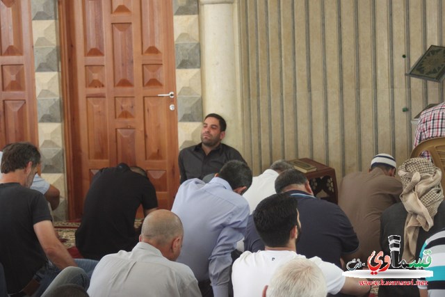 شعائر خطبة وصلاة الجمعة من مسجد بلال في كفرقاسم والشيخ ايوب عامر